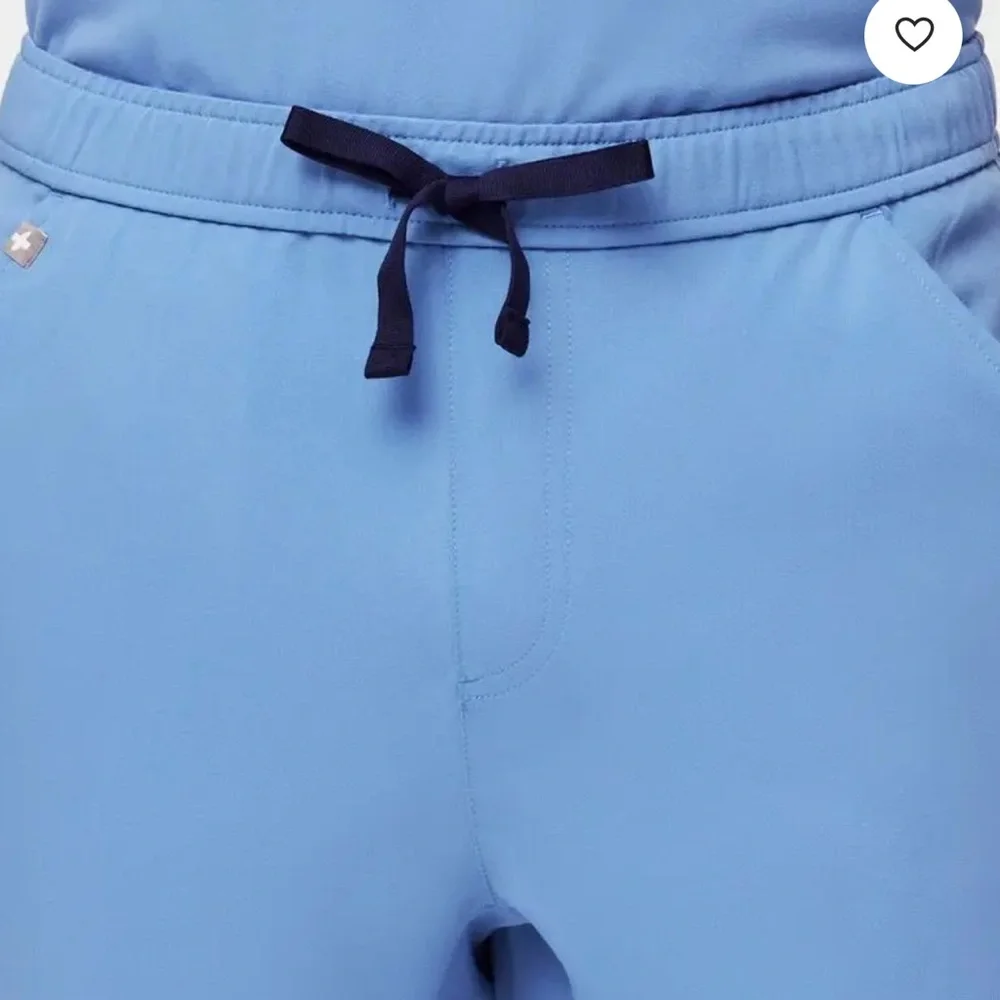 Figs Tansen Jogger Scrub Pants Ceil Blue Med Short